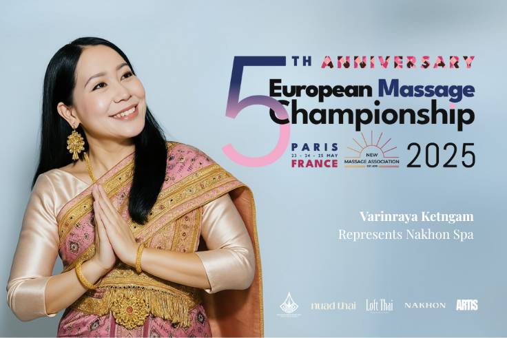 Varinraya Ketngam Represents Nakhon Spa at the European Massage Championship 2025