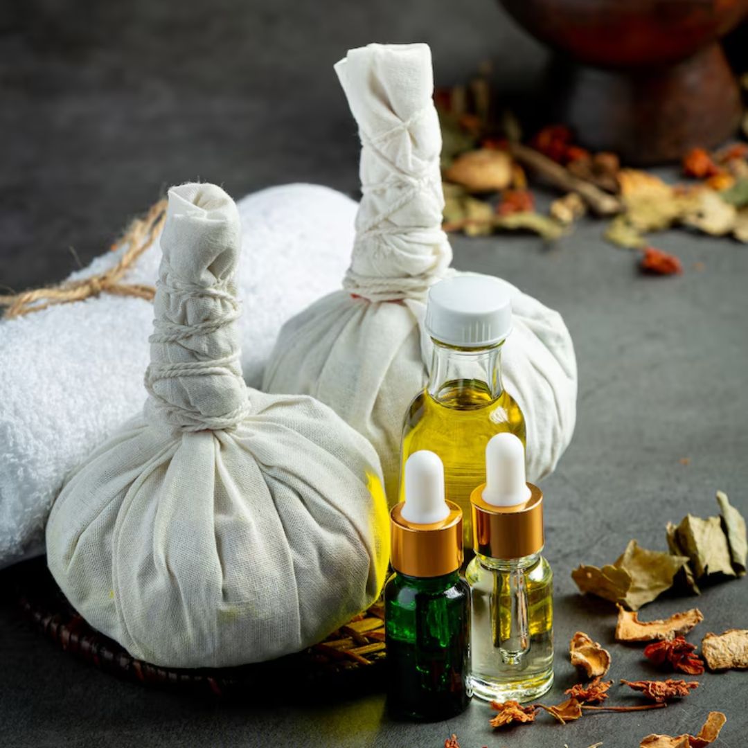 Herbal Oil Massage for Deep Healing