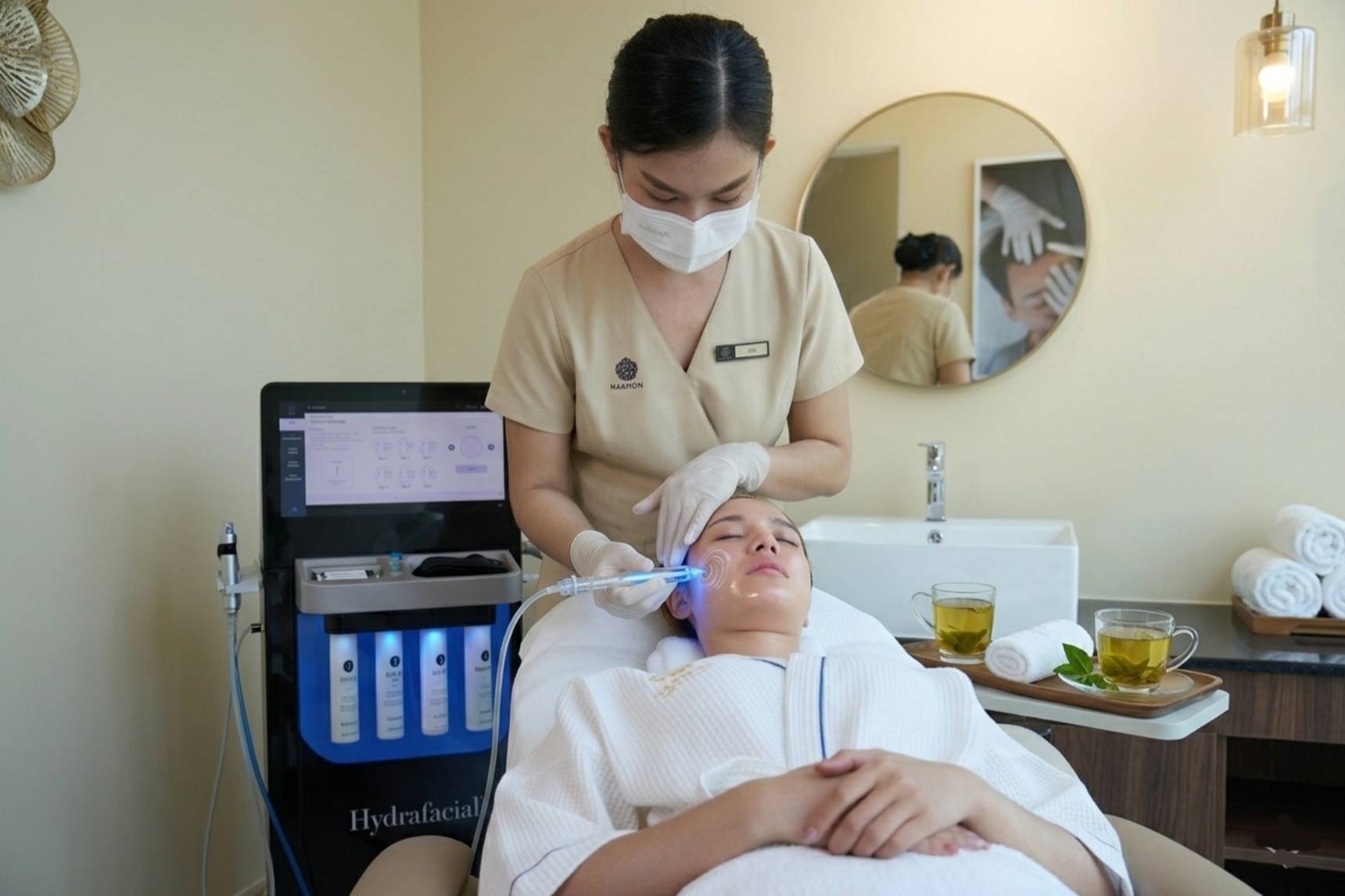 พรมแดงเผยความลับแห่งผิวเปล่งประกาย: ทำไมเหล่าเซเลบริตี้จึงหลงรัก HydraFacial