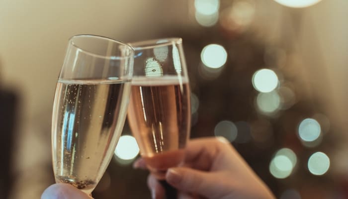 Champagne at Nakhon Spa Bangkok
